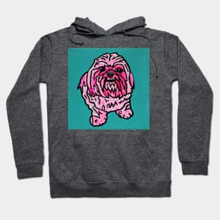 Pink Shih Tzu Hoodie